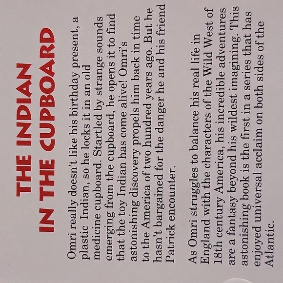 The Indian In The Cupboard Audio Cassette Listening Library Book - Picture 7 of 10